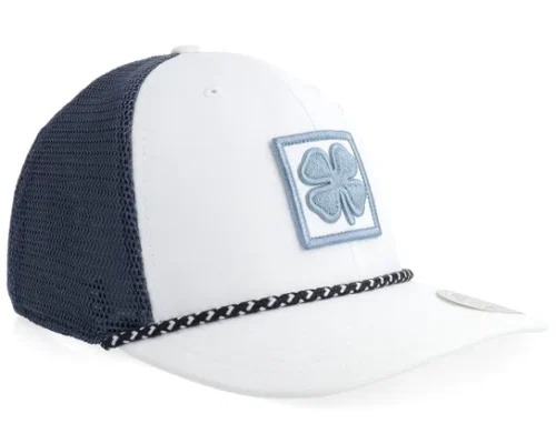 Granite White Navy Trucker Cap