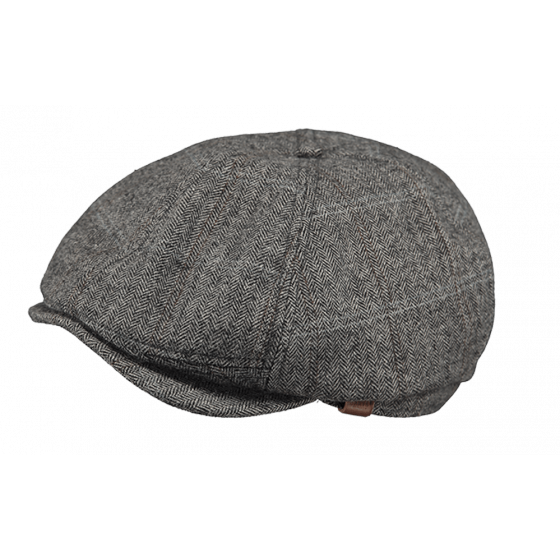 Grey Jamaica Flat Cap
