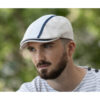 Jean Cotton Beige Flat Cap