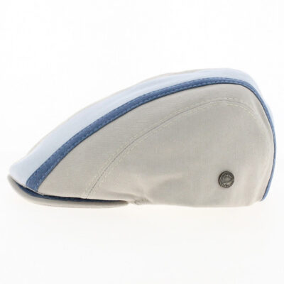 Jean Cotton Beige Flat Cap