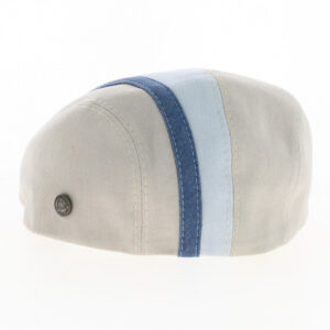Jean Cotton Beige Flat Cap