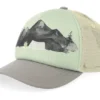 Kids Animal Mesh Cap K Print Green Zinnia Trucker Cap