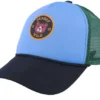 Kids Bearly Wild Hat Iguana Green Trucker Cap