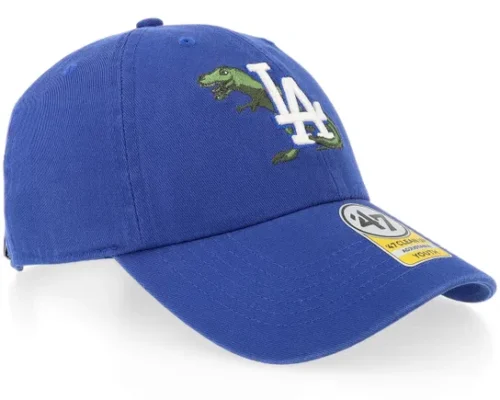 Kids Los Angeles Dodgers Critter 47 Clean Up Royal Dad Cap