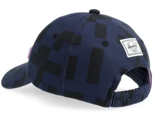 Kids Minecraft Sylas Cap Enderman Navy Dad Cap