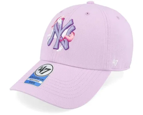 Kids New York Yankees MLB 47 Clean Up Cosmos Dad Cap