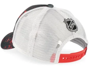 Kids Ottawa Senators Top Player BlackWhite A-frame Trucker Cap