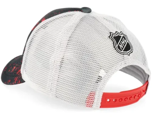 Kids Ottawa Senators Top Player BlackWhite A-frame Trucker Cap