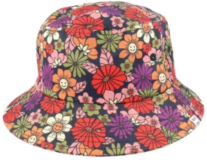 Kids Sally Be Gone Black Bucket Hat