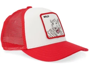 Kids Wild Tiger Mini WhiteRush A-Frame Trucker Cap