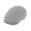 Light Gray Bolzano Flat Cap
