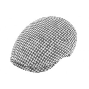 Light Gray Bolzano Flat Cap