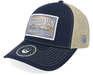 Logo Navy Khaki Trucker Cap