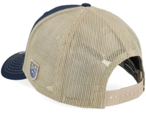 Logo Navy Khaki Trucker Cap