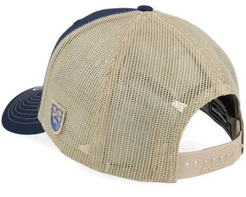 Logo Navy Khaki Trucker Cap