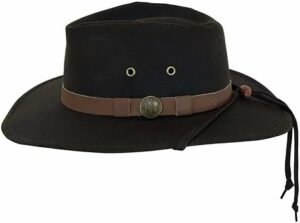 Men Black Cowboy Hat