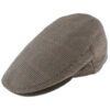 Men Cotton Beige Flat Cap