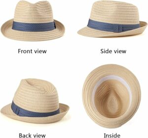 Men Summer Sun Panama Hat