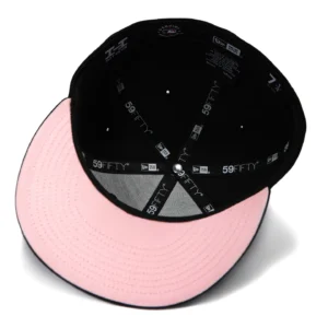 NEW ERA 59FIFTY BLAKE SNELL LOS ANGELES DODGERS 2025 WORLD SERIES PATCH PINK UV HAT