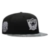 NEW ERA 59FIFTY LAS VEGAS RAIDERS 3X CHAMPIONS PATCH HAT