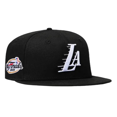 NEW ERA 59FIFTY LOS ANGELES LAKERS 2010 THE FINALS PATCH LA HAT
