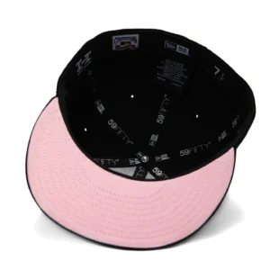 NEW ERA 59FIFTY NAVAJO PACK LOS ANGELES DODGERS 40TH ANNIVERSARY PATCH PINK UV SCRIPT HAT