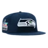 NEW ERA 59FIFTY SEATTLE SEAHAWKS 2026 SUPER BOWL CHAMPIONS PATCH HAT