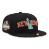 NEW YORK KNICKS 2026 NBA CHAMPIONS PATCH STATUE OF LIBERTY ARCH HAT