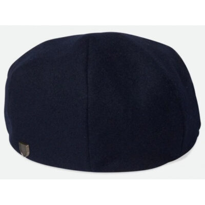 Navy Hooligan Baggy Flat Cap