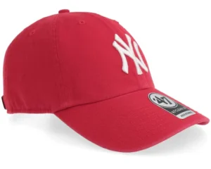 New York Yankees Clean Up Red Adjustable Baseball Cap