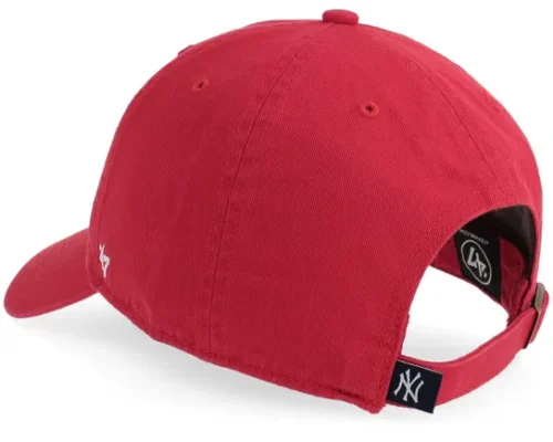 New York Yankees Clean Up Red Adjustable Baseball Cap