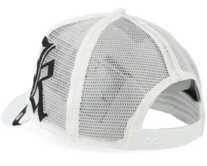 Old English Cock White Trucker Cap