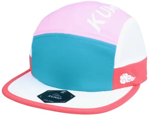 On Top Cloudfit Green White Red Pink 5 Panel Baseball Cap