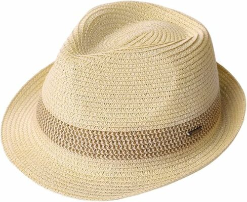 Packable Straw Sun Summer Panama Hat