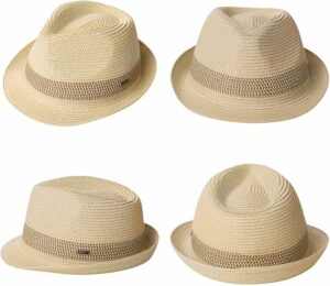 Packable Straw Sun Summer Panama Hat