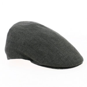 Palo Linen Khaki Flat Cap