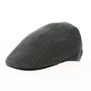 Palo Linen Khaki Flat Cap