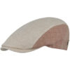 Perreux Linen Flat Cap
