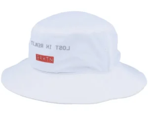 Reflect X Packable White Bucket Hat