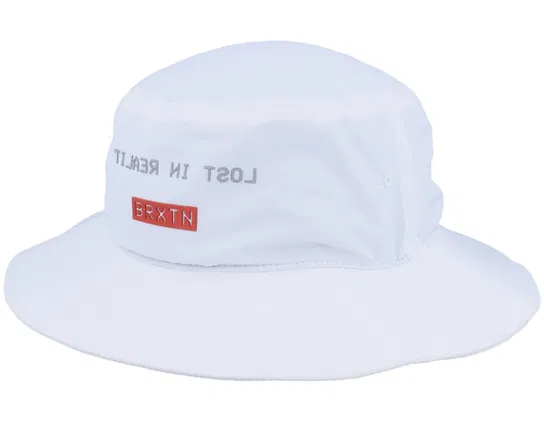 Reflect X Packable White Bucket Hat