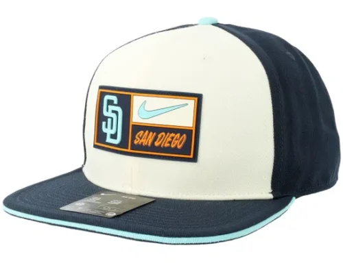 San Diego Padres City Connect Drifit Pro Off WhiteNavy Baseball Cap