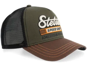 Speed Shop ChestnutOlive A-Frame Trucker Cap