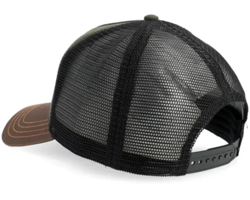 Speed Shop ChestnutOlive A-Frame Trucker Cap