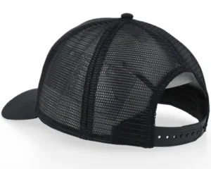 Stetson Monochrome Black Trucker Cap