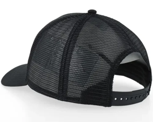 Stetson Monochrome Black Trucker Cap