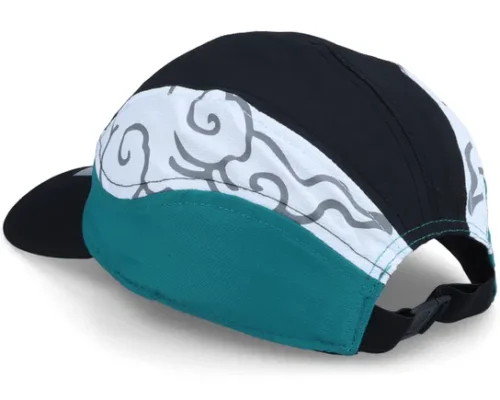 Storm Blue Black White 5-Panel Baseball Cap