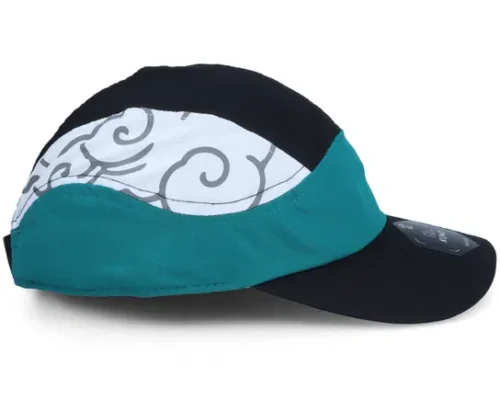 Storm Blue Black White 5-Panel Baseball Cap