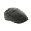 Stroy Grey Cotton Flat Cap