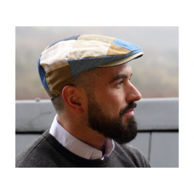Summer Patchwork Flat Cap