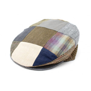 Summer Patchwork Flat Cap